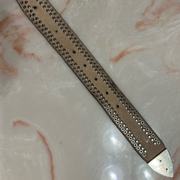 Western leather belt. - Picture 3 of 12